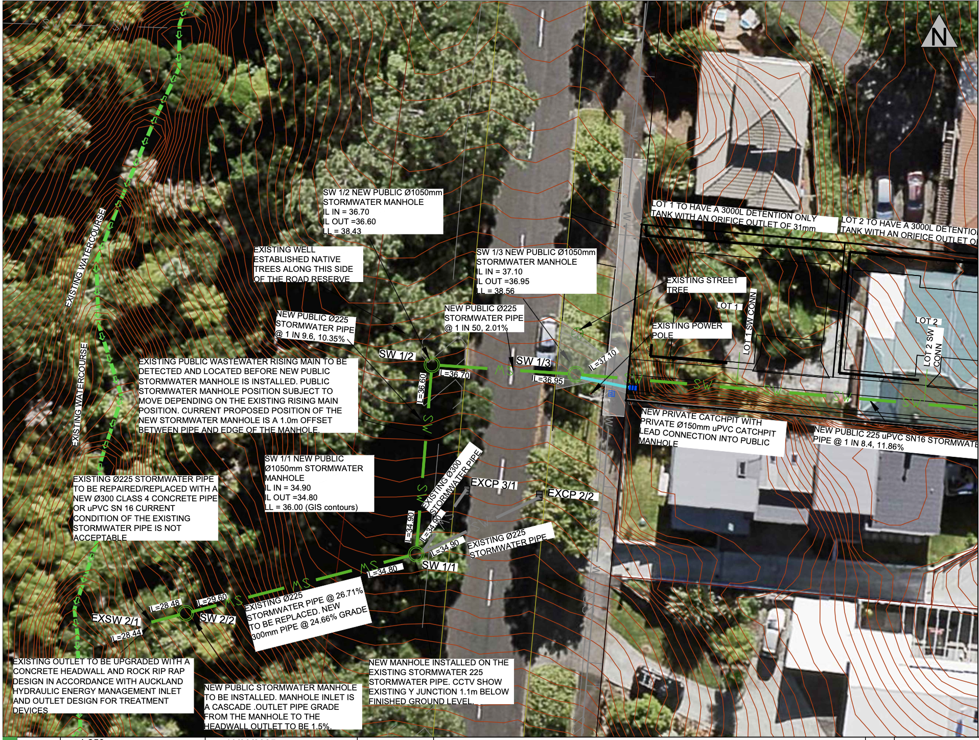 Lewis Street Development - Detailed Engineering Layout